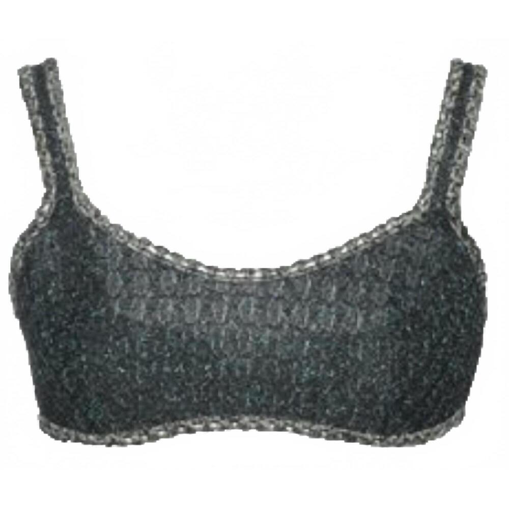 NEW CIRCUS HOTEL women's bikini top in midnight blue
